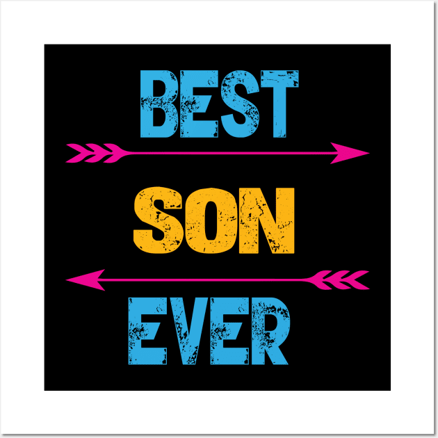 Best Son Ever Wall Art by Gift Designs